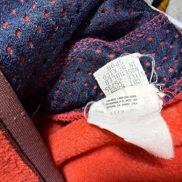 Vintage 90s Patagonia Synchilla Marsupial 1/2 Zip Fleece Pullover Jacket Size XL - Picture 7 of 11